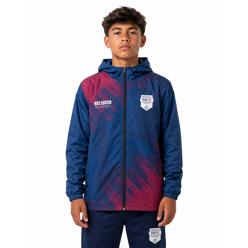 WSE Soccer Hooded Training Jacket