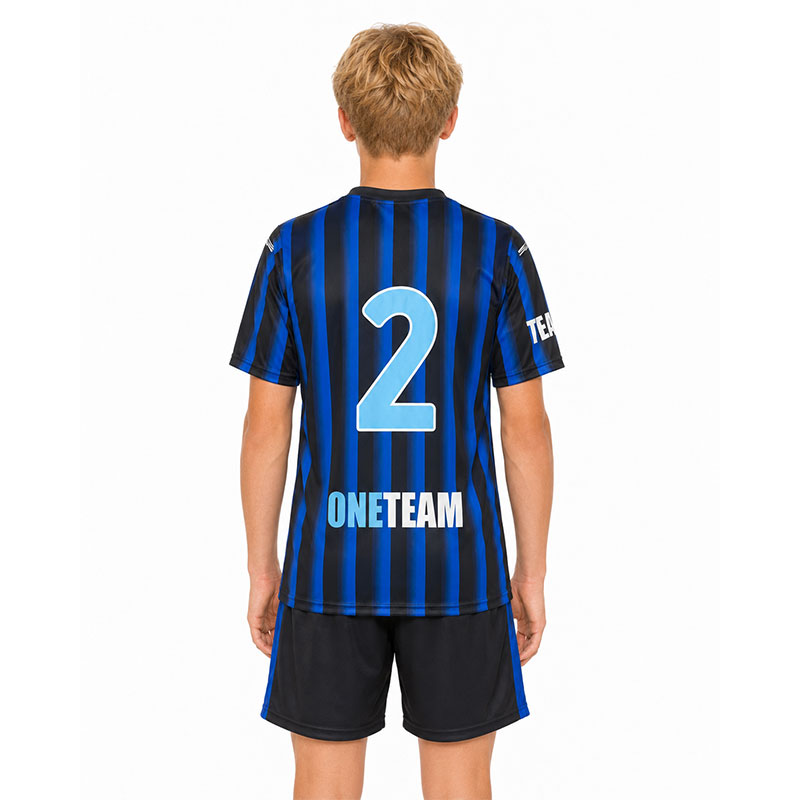 WSE Soccer Match Uniform – Blue/Black - Image 2